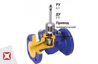 Клапан регулирующий чугунный Арктос 2,5 мм ГОСТ 12893-2005 в Алматы